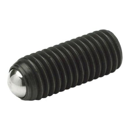J.W. Winco 605-M8-12-A Set Screw w/ Full Ball - M8 x 1.25 Thread - 12mm Thread Length 605-M8-12-A